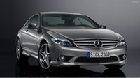 2009 Mercedes-Benz CL 500 Front Pose In Grey
